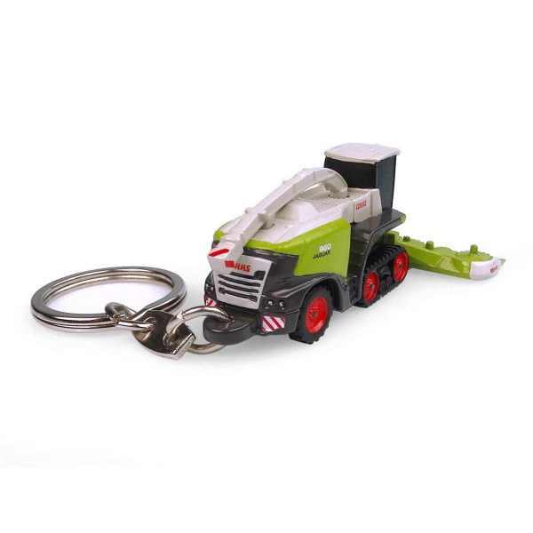 Claas Jaguar 960 Terra Trac Silaj Makinesi Metal Anahtarlık, Universal Hobbies UH5855 - Görsel 3