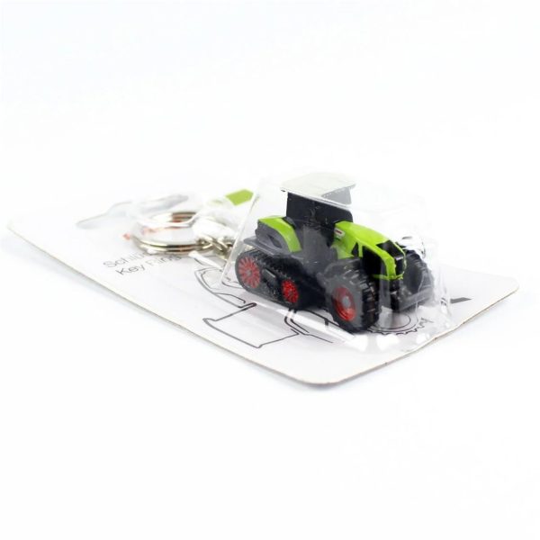 Claas Axion 960 Terra Yeşil Traktör Metal Anahtarlık, Universal Hobbies UH5858