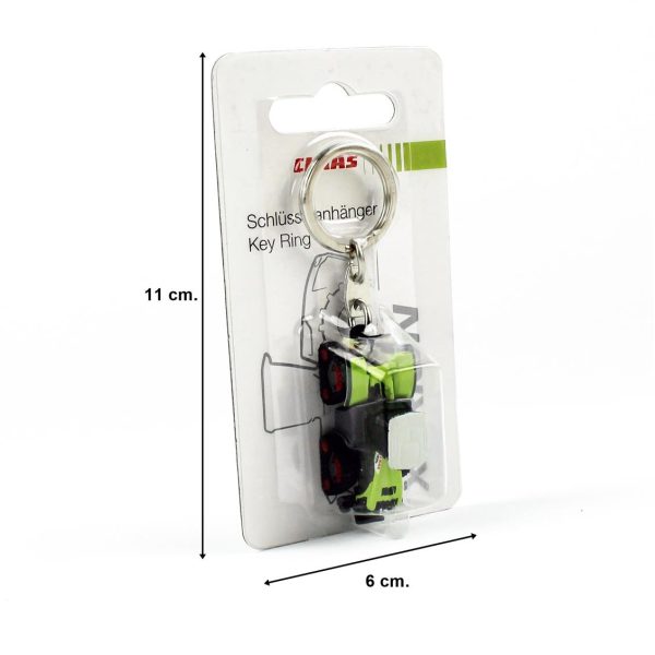 Claas Xerion 5000 Trac TS Traktör Metal Anahtarlık, Universal Hobbies UH5859 - Görsel 5