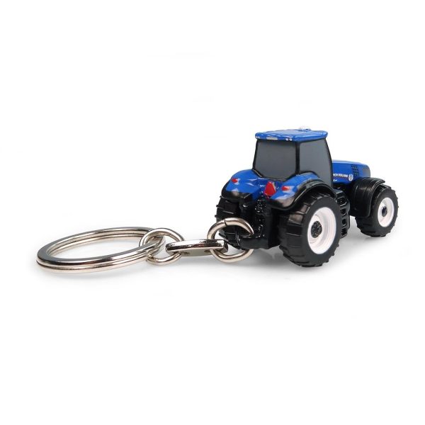 New Holland T8.350 Traktör Metal Anahtarlık, Universal Hobbies UH5862 - Görsel 3