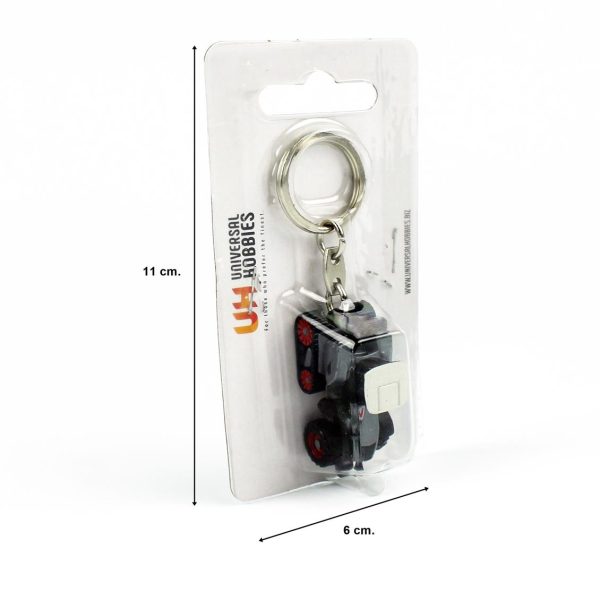 Claas Axion 960 Terra Gri Traktör Metal Anahtarlık, Universal Hobbies UH5873 - Görsel 5
