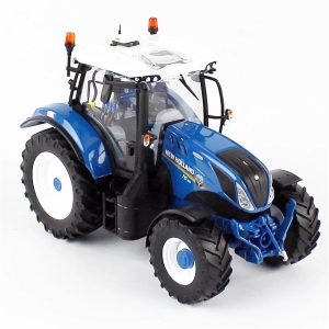 1/32 New Holland T6.180 Kabinli Traktör Mavi Versiyon Diecast Tarımsal Makina, Universal Hobbies UH6234
