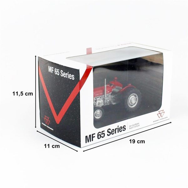 1/32 Massey Ferguson 65 (Avrupa Tipi) Traktör Diecast, Universal Hobbies UH6269 - Görsel 5