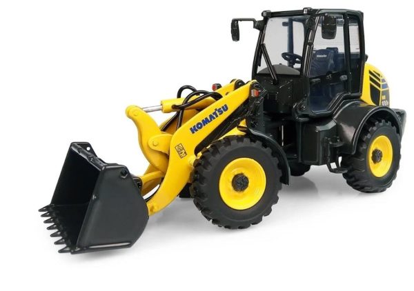 1/50 Komatsu WA100M-8 Tekerlekli Loder Diecast, Universal Hobbies UH8145 - Görsel 2