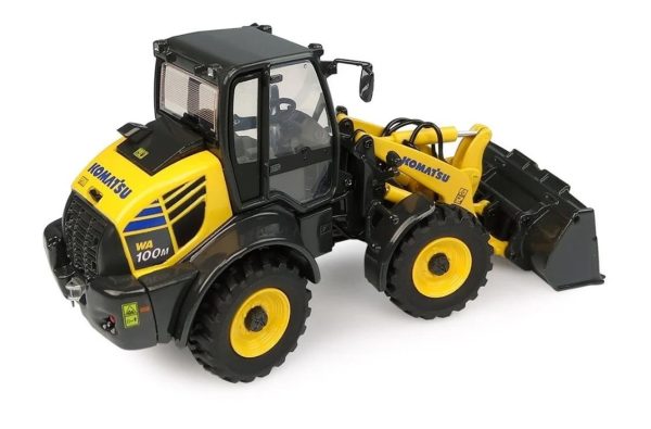 1/50 Komatsu WA100M-8 Tekerlekli Loder Diecast, Universal Hobbies UH8145 - Görsel 3