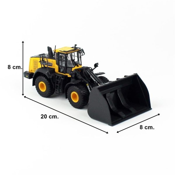 1/50 Komatsu WA475-10 Loder Diecast, Universal Hobbies UH8171 - Görsel 5
