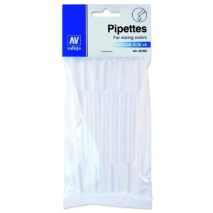 Orta Boy Pipet 8 Adet, Vallejo 26003