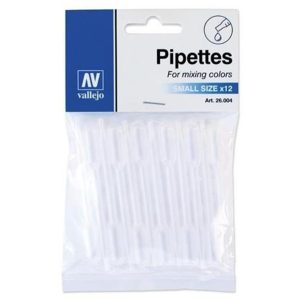 Küçük Boy Pipet 12 Adet, Vallejo 26004