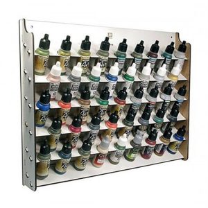 Duvar Tipi Ahşap Boya Standı 17 ml. Kaplar için, Vallejo 26010