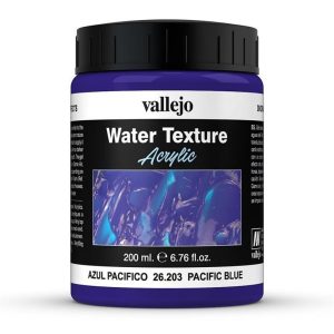 200 ml. Pacific Blue Diorama Su Dokusu Yapma Boyası, Vallejo 26203