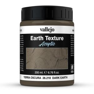 200 ml. Dark Earth Diorama Toprak Dokusu Yapma Boyası, Vallejo 26218