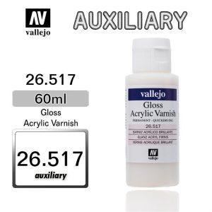 60 ml. Parlak Vernik Maket Boyası, Vallejo 26517