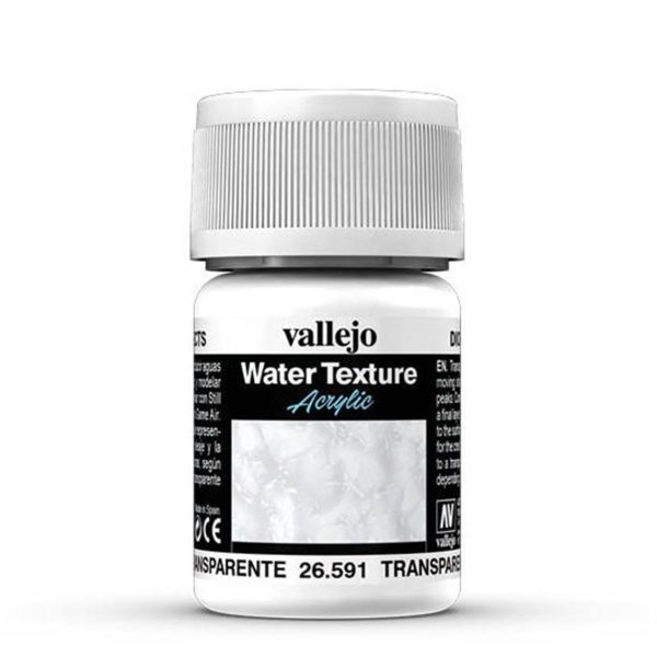 30 ml. Transparent Water Diorama Su Dokusu Yapma Boyası, Vallejo 26591
