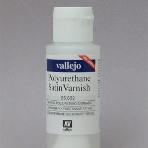60 ml. Poliüretan Yarı Mat Vernik Maket Boyası, Vallejo 26652