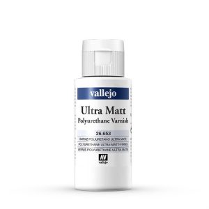 60 ml. Poliüretan Ultra Mat Vernik Maket Boyası, Vallejo 26653