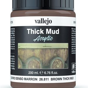 200 ml. Brown Splash Çamur Dokusu, Vallejo 26811