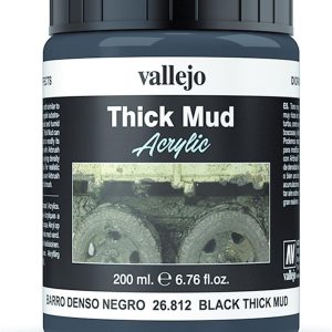 200 ml. Black Splash Çamur Dokusu, Vallejo 26812