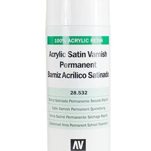 400 ml. Yarı Mat Vernik Sprey Maket Boyası, Vallejo 28532