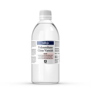 500 ml. Poliürethan Parlak Vernik Maket Boyası, Vallejo 28650
