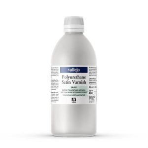500 ml. Poliürethan Yarı Mat Vernik Maket Boyası, Vallejo 28652