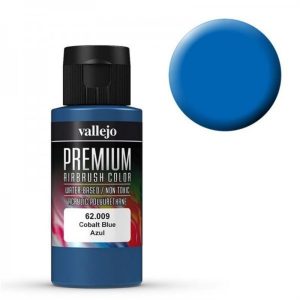 60 ml. Cobalt Blue Opaque Premium RC Color Serisi Maket Boyası, Vallejo 62009