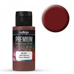 60 ml. Raw Sienna Opaque Premium RC Color Serisi Maket Boyası, Vallejo 62017