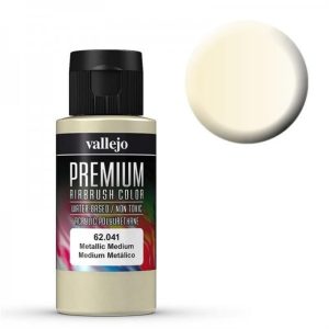 60 ml. Metalik Medium Pearl&Metaliks Premium RC Color Serisi Maket Boyası, Vallejo 62041