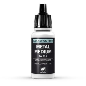 17 ml. Metal Medium (Metalik Renge Dönüştürücü), Vallejo 70521