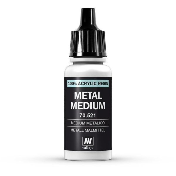 17 ml. Metal Medium (Metalik Renge Dönüştürücü), Vallejo 70521