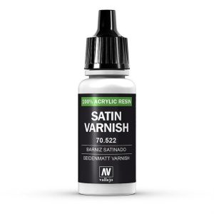 17 ml. Yarı Mat Vernik Maket Boyası, Vallejo 70522