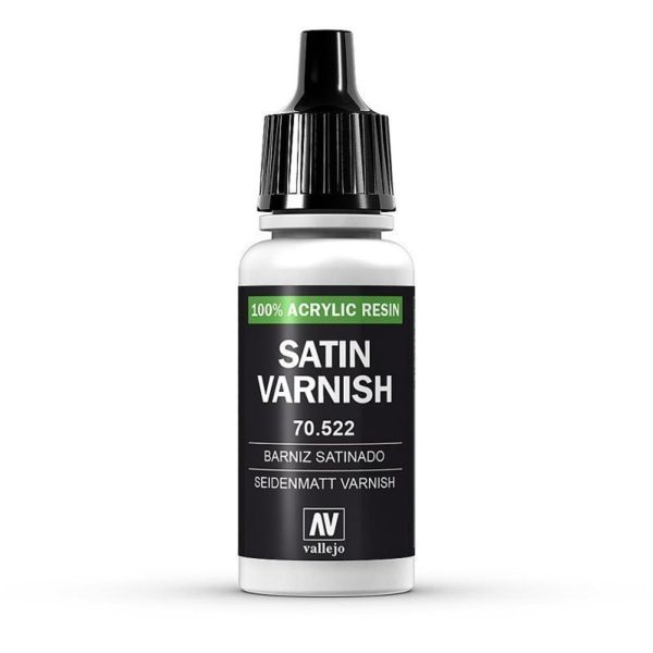 17 ml. Yarı Mat Vernik Maket Boyası, Vallejo 70522