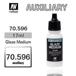 17 ml. Glaze Medium (Şeffaflaştırıcı) Maket Boyası, Vallejo 70596