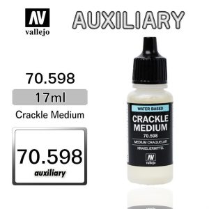 17 ml. Crackle (Çatlak Oluşturma Sıvısı) Maket Boyası, Vallejo 70598