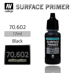 17 ml. Siyah Astar Maket Boyası, Vallejo 70602