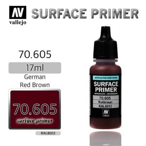 17 ml. Ger. Red Brown Astar Maket Boyası, Vallejo 70605