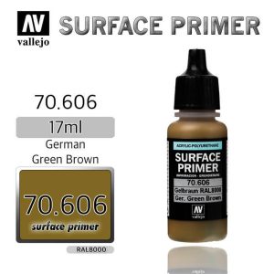17 ml. Ger. Green Brown Astar Maket Boyası, Vallejo 70606