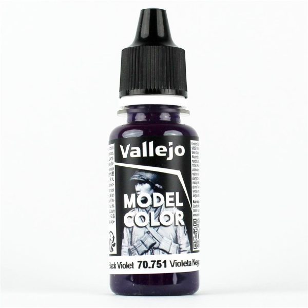 17 ml. (054) Black Violet Model Color Serisi Maket Boyası, Vallejo 70751