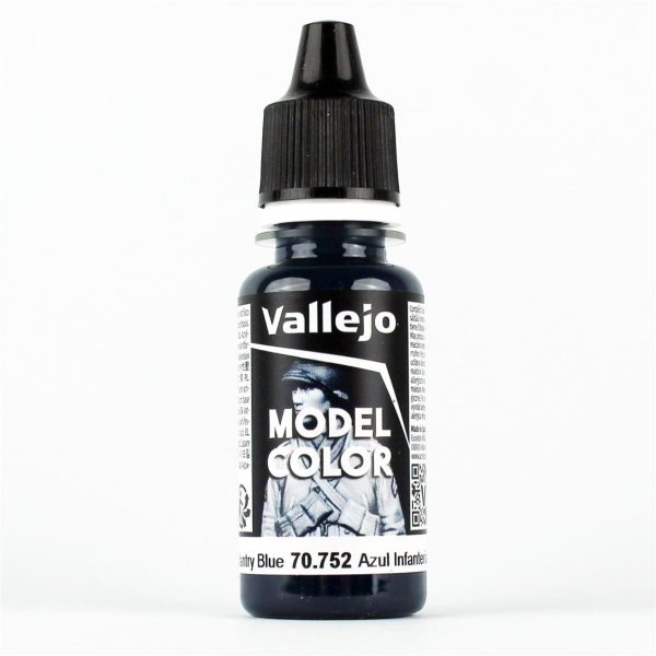 17 ml. (063) Infantry Blue Model Color Serisi Maket Boyası, Vallejo 70752