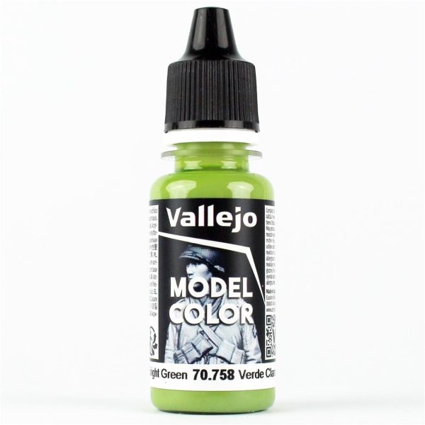 17 ml. (085) Bright Green Model Color Serisi Maket Boyası, Vallejo 70758
