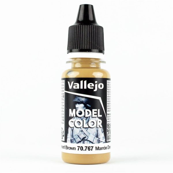 17 ml. (138) Desert Brown Model Color Serisi Maket Boyası, Vallejo 70767