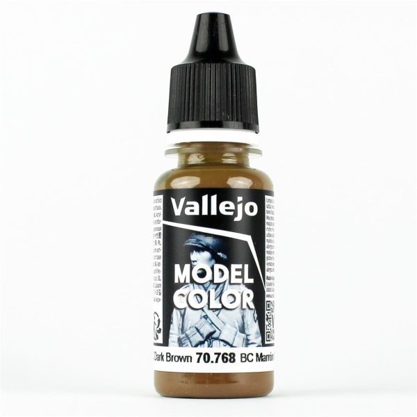 17 ml. (143) BC Dark Brown Model Color Serisi Maket Boyası, Vallejo 70768