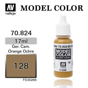 17 ml. (128) German Cam. Orange Ochre-Matt Model Color Serisi Maket Boyası, Vallejo 70824