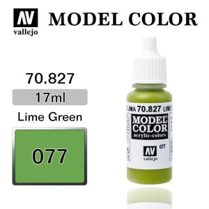17 ml. (77) Lime Green-Matt Model Color Serisi Maket Boyası, Vallejo 70827