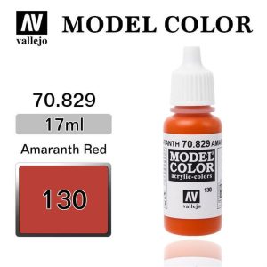 17 ml. (130) Amarantha Red-Matt Model Color Serisi Maket Boyası, Vallejo 70829