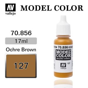 17 ml. (127) Ochre Brown-Matt Model Color Serisi Maket Boyası, Vallejo 70856