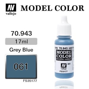 17 ml. (61) Grey Blue-Matt Model Color Serisi Maket Boyası, Vallejo 70943