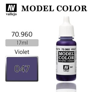 17 ml. (47) Violet-Matt Model Color Serisi Maket Boyası, Vallejo 70960