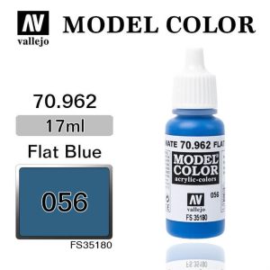 17 ml. (56) Flat Blue-Matt Model Color Serisi Maket Boyası, Vallejo 70962