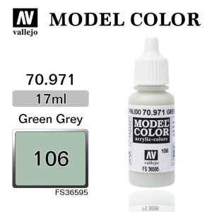 17 ml. (106) Green Grey-Matt Model Color Serisi Maket Boyası, Vallejo 70971