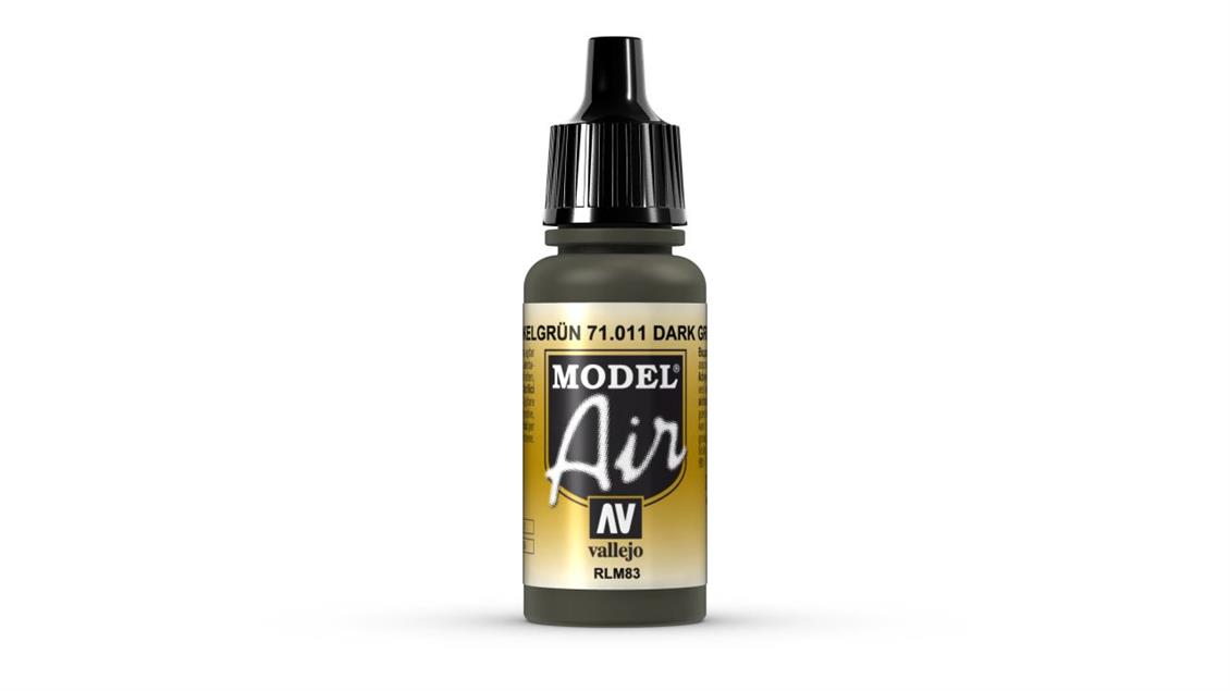 17 ml. Armour Green Model Air Serisi Maket Boyası, Vallejo 71011